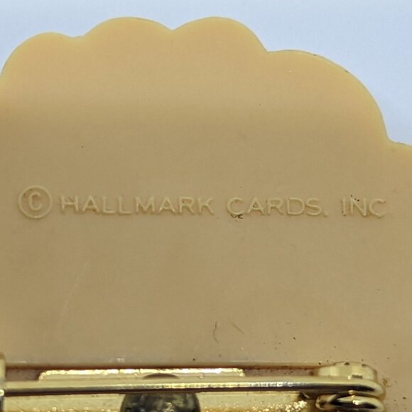 Hallmark Vintage Turkey Brooch Pin Autumn Thanksgiving Accessory - Picture 3 of 3